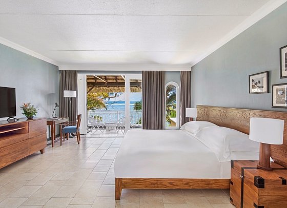 Outrigger Mauritius Resort & Spa - Wohnbeispiel Club Beachfront (Zimmercodierungen UB1 & UH3)