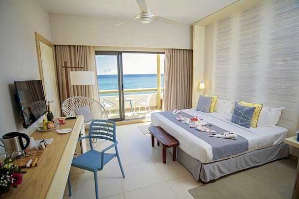 Anelia Resort & Spa - Wohnbeispiel Superior Seaview (Zimmercodierungen USM, DS8 & UH1)