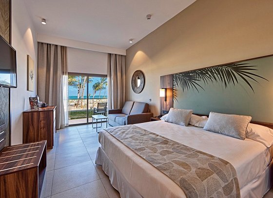 RIU Turquoise - Wohnbeispiel Double Room Seaview (Zimmercodierung DBM)