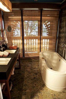 Club Med La Pointe aux Canonniers - Beispiel Badezimmer Suite Meerblick S2 (Zimmercodierung WBM)