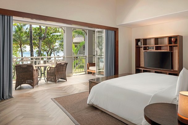 The St. Regis Le Morne Resort, Mauritius - Wohnbeispiel Ocean Haven Balcony Junior Suite (Zimmercodierungen JB3 & JH3)