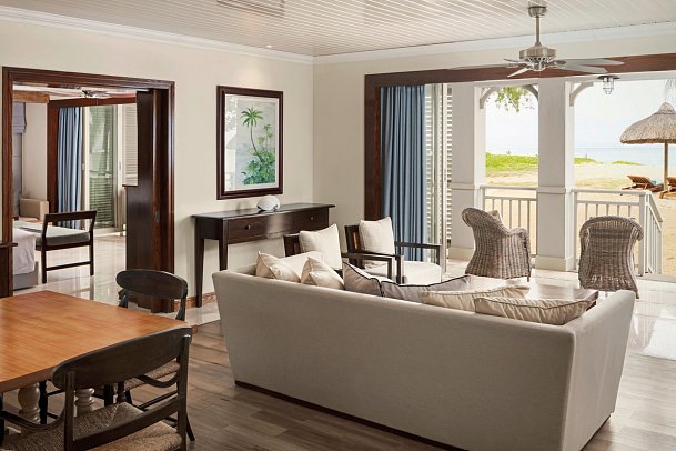 The St. Regis Le Morne Resort, Mauritius - Wohnbeispiel Le Morne Beach Access Suite (Zimmercodierungen WB5 & WH5)