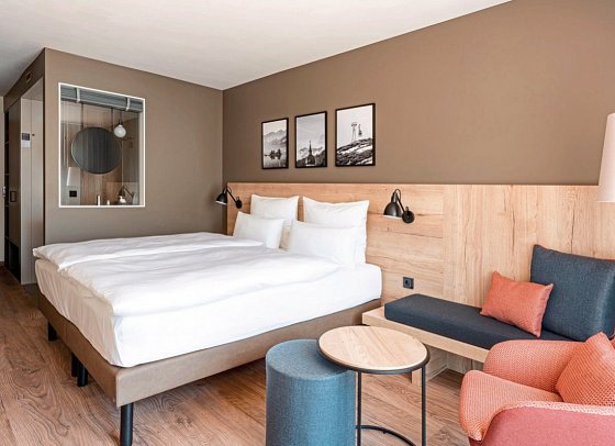 aja Garmisch-Partenkirchen - Wohnbeispiel Doppelzimmer (Zimmercodierungen DB1 & DBB)