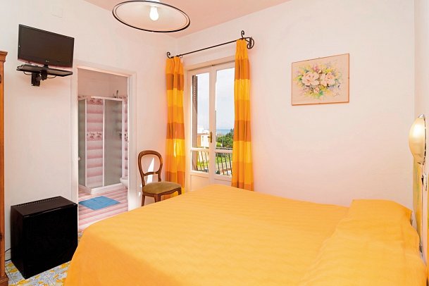 Terme Principe - Wohnbeispiel Doppelzimmer Balkon (Zimmercodierung DG2)