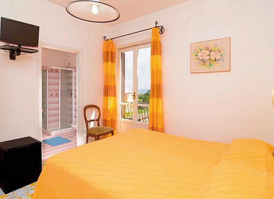 Terme Principe - Wohnbeispiel Doppelzimmer Balkon (Zimmercodierung DG2)