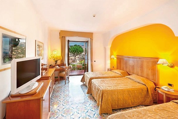 Grand Hotel President - Wohnbeispiel Doppelzimmer Superior Meerblick (Zimmercodierung DSM)