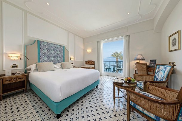 Grand Hotel Royal - Wohnbeispiel Doppelzimmer Meerblick (Zimmercodierung DBM)