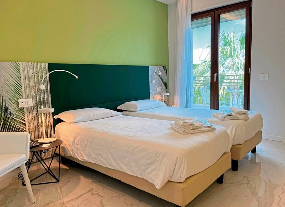 Alpha - Wohnbeispiel Doppelzimmer mit Panoramablick (Zimmercodierung DB2)
