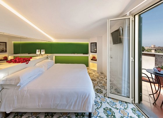 Alpha - Wohnbeispiel Doppelzimmer mit Panoramablick (Zimmercodierung DB2)