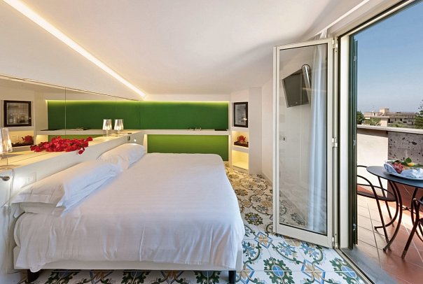 Alpha - Wohnbeispiel Doppelzimmer mit Panoramablick (Zimmercodierung DB2)