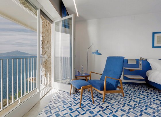 Parco dei Principi - Wohnbeispiel Doppelzimmer Superior Meerblick (Zimmercodierung DSM)