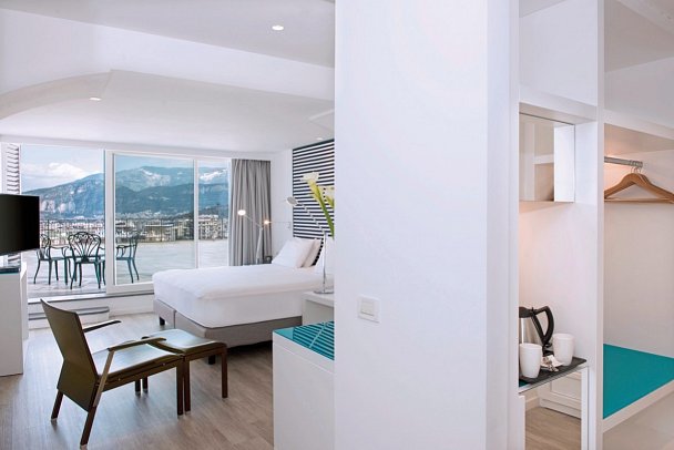 Hilton Sorrento Palace - Wohnbeispiel Doppelzimmer Executive Meerblick (Zimmercodierung DTM)