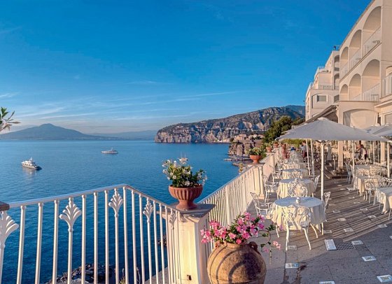 Grand Hotel Riviera - Restaurantterasse