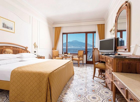 Grand Hotel de la Ville - Wohnbeispiel Doppelzimmer Meerblick (Zimmercodierung D1M)
