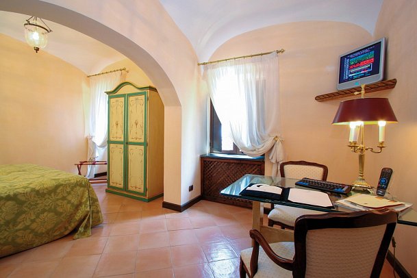 San Francesco al Monte - Wohnbeispiel Doppelzimmer Classic Meerblick (Zimmercodierung D1M)