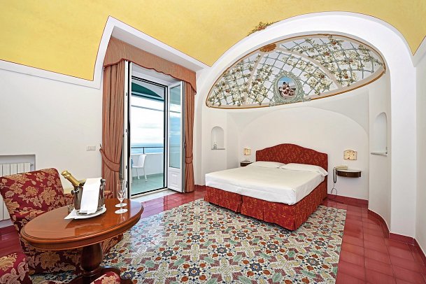 Luna Convento - Wohnbeispiel Doppelzimmer Deluxe Meerblick (Zimmercodierung DDM)