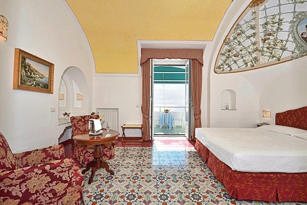 Luna Convento - Wohnbeispiel Doppelzimmer Deluxe Meerblick (Zimmercodierung DDM)