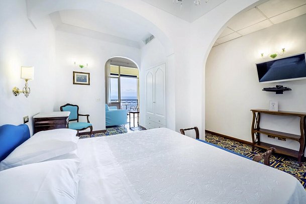 Belvedere - Wohnbeispiel Juniorsuite Meerblick (Zimmercodierung J1M)