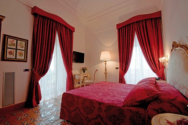 Botanico San Lazzaro - Wohnbeispiel Doppelzimmer Deluxe Meerblick (Zimmercodierung DDM)