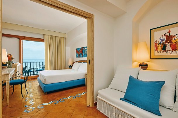 Approdo Resort Thalasso & Spa - Wohnbeispiel Juniorsuite Meerblick (Zimmercodierung J1M)