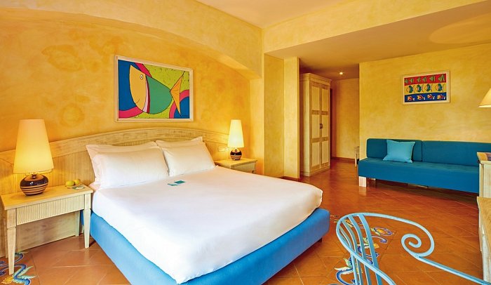 Approdo Resort Thalasso & Spa - Wohnbeispiel Juniorsuite Meerblick (Zimmercodierung J1M)