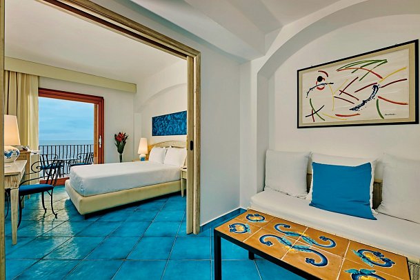 Approdo Resort Thalasso & Spa - Wohnbeispiel Juniorsuite Meerblick (Zimmercodierung J1M)