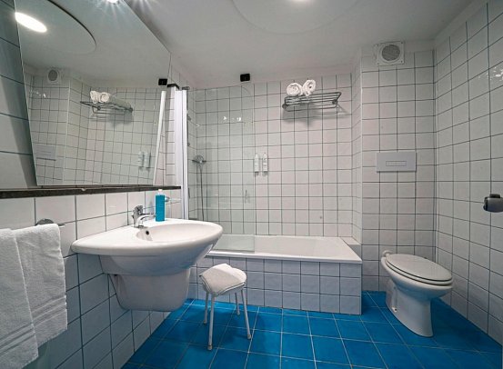 Hotel Saline - Wohnbeispiel Doppelzimmer Standard (Zimmercodierung DG1)
