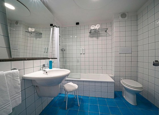 Hotel Saline - Wohnbeispiel Doppelzimmer Standard (Zimmercodierung DG1)