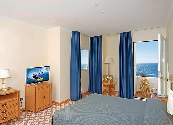 Hotel Saline - Wohnbeispiel Doppelzimmer Superior Meerblick (Zimmercodierung DSM)