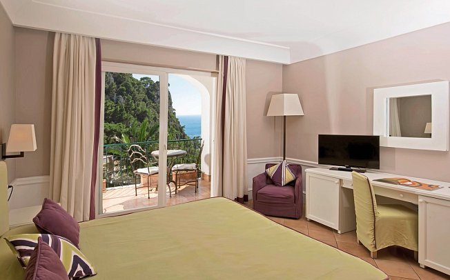 Della Piccola Marina - Wohnbeispiel Doppelzimmer Deluxe Meerblick (Zimmercodierung DDM)