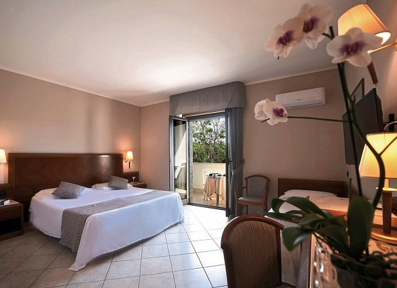 Le Palme - Wohnbeispiel Doppelzimmer (Zimmercodierungen DB1 & DP1)