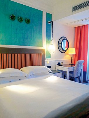 Boutique Hotel Esplanade - Wohnbeispiel Doppelzimmer Superior (Zimmercodierung DS2)