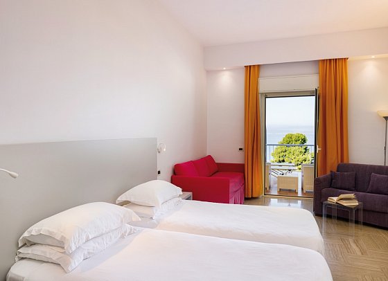 Art Hotel Gran Paradiso - Wohnbeispiel Doppelzimmer Superior Meerblick (Zimmercodierung DSM)
