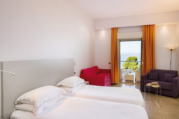 Art Hotel Gran Paradiso - Wohnbeispiel Doppelzimmer Superior Meerblick (Zimmercodierung DSM)