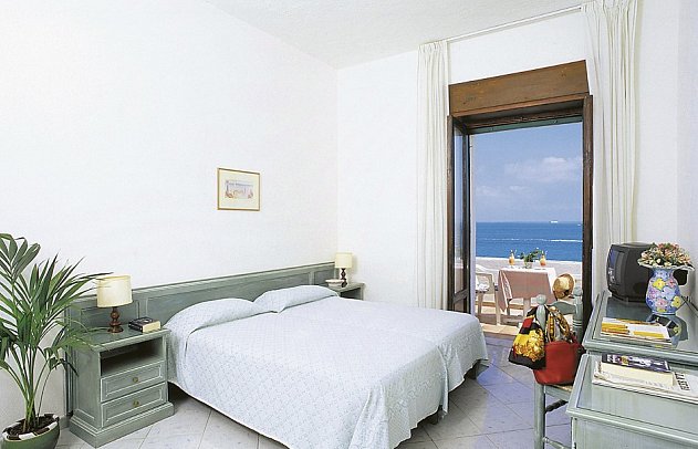 Parco Aurora Terme - Wohnbeispiel Doppelzimmer Meerblick (Zimmercodierung D1M)