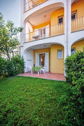 San Giovanni Terme - Beispiel Terrasse Doppelzimmer Standard (Zimmercodierung DG1)