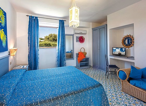 La Scogliera - Wohnbeispiel Doppelzimmer Standard (Zimmercodierung DG1)
