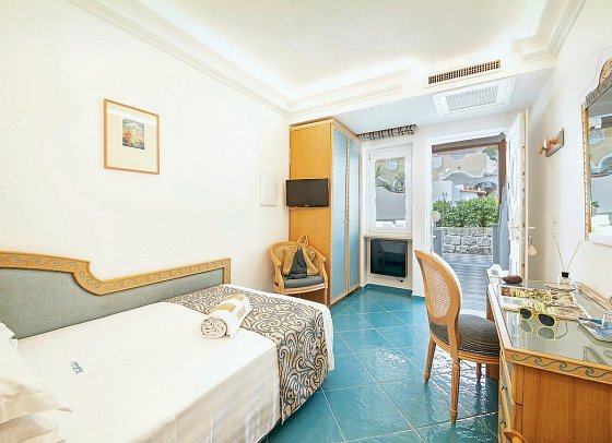 Hotel Terme Tritone - Wohnbeispiel Einzelzimmer Standard (Zimmercodierung EG1)