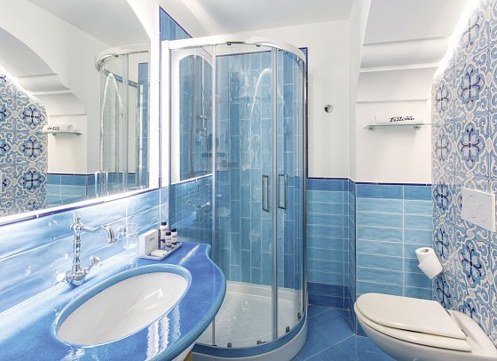 Hotel Terme Tritone - Badezimmer