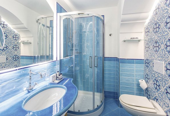Hotel Terme Tritone - Badezimmer