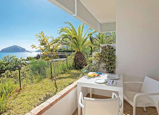 San Giorgio Terme - Beispiel Balkon Doppelzimmer Classic (Zimmercodierung DB1)