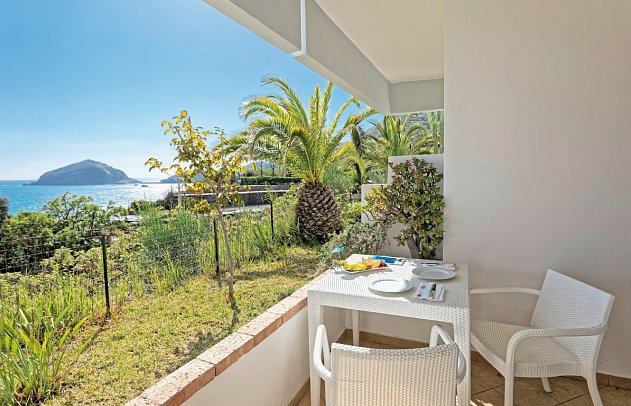 San Giorgio Terme - Beispiel Balkon Doppelzimmer Classic (Zimmercodierung DB1)