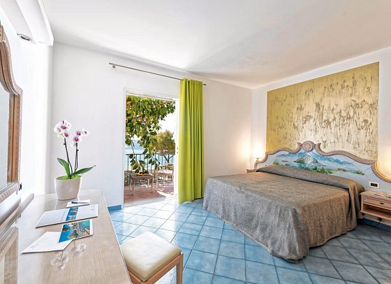 San Giorgio Terme - Wohnbeispiel Doppelzimmer Meerblick (Zimmercodierung D1M)
