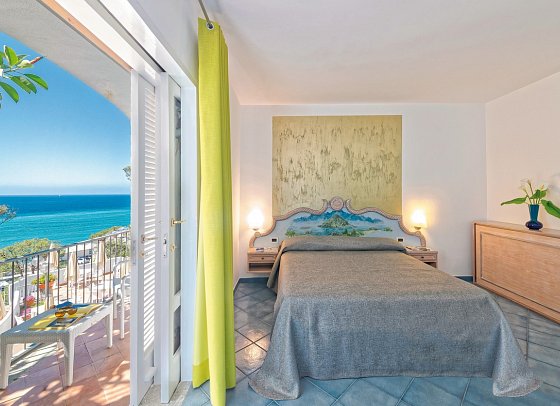 San Giorgio Terme - Wohnbeispiel Doppelzimmer Meerblick (Zimmercodierung D1M)