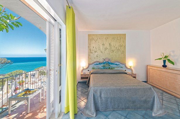 San Giorgio Terme - Wohnbeispiel Doppelzimmer Meerblick (Zimmercodierung D1M)