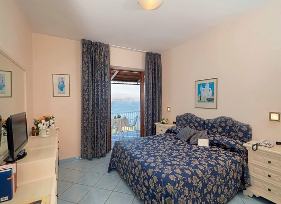 Le Querce Resort Sea Thermae & Spa - Wohnbeispiel Doppelzimmer Superior Meerblick (Zimmercodierung DSM)