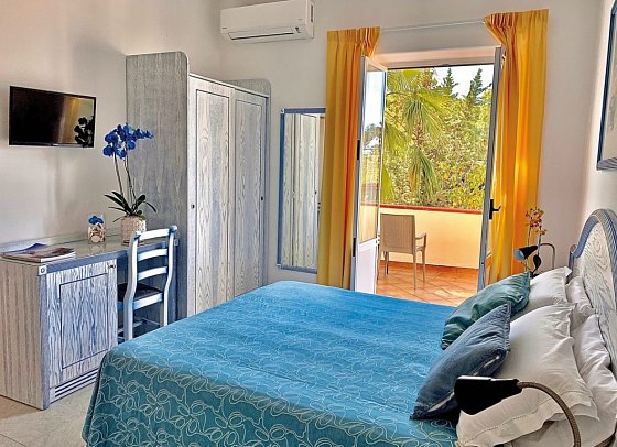 Terme La Pergola & Villa Flavio - Wohnbeispiel Doppelzimmer Standard (Zimmercodierung DG1)