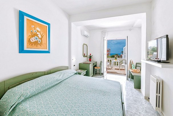 Galidon Wellness Park & Spa - Wohnbeispiel Doppelzimmer Meerblick (Zimmercodierung D1M)