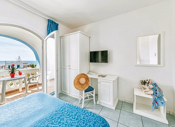 Galidon Wellness Park & Spa - Wohnbeispiel Doppelzimmer Meerblick (Zimmercodierung D1M)