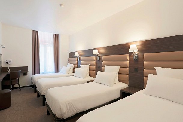 Hotel Monsigny Nice - Wohnbeispiel Viebettzimmer (Zimmercodierung RB1)